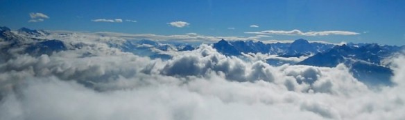 Alps clouds